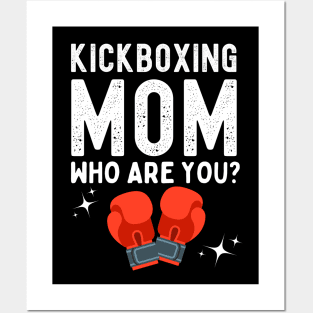 Kickboxing Mom Funny Posters and Art